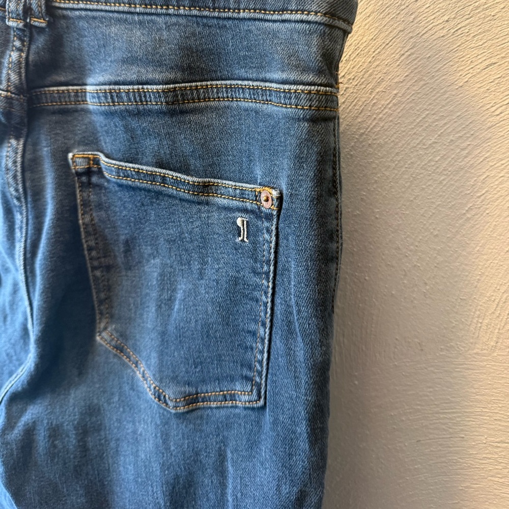 Pilcro The Icon Jeans Sz 28 Anthropologie High Rise Boot Leg Stretch Denim - Picture 4 of 8